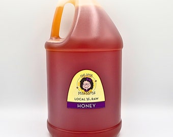 Pure Raw Wildflower Honey 1 Gallon (12 LBS) Buy 1 Gallon to 5 Gallons