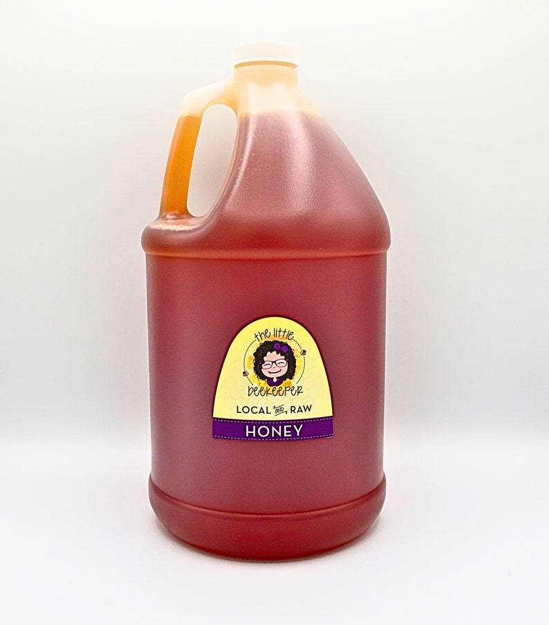 Pure Raw Wildflower Honey 1 Gallon 12 LBS Buy 1 Gallon to 5 Gallons image 1