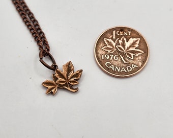 Hand Cut Penny Necklace