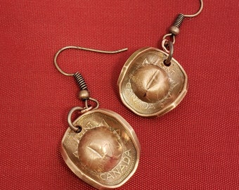 Cowboy Hat Penny Earrings/Necklace