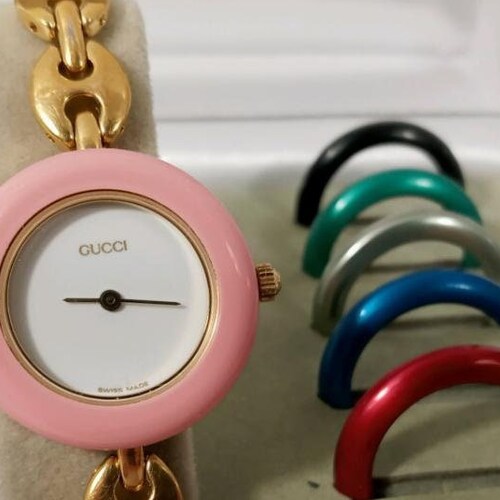 Vintage Gucci Bezel Watch Used 