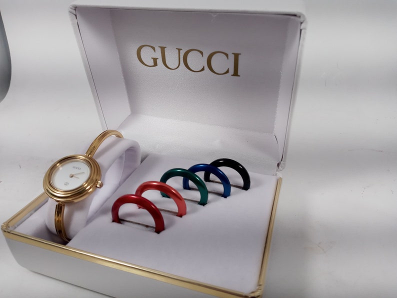 retro vintage Gucci multi bezel watch 