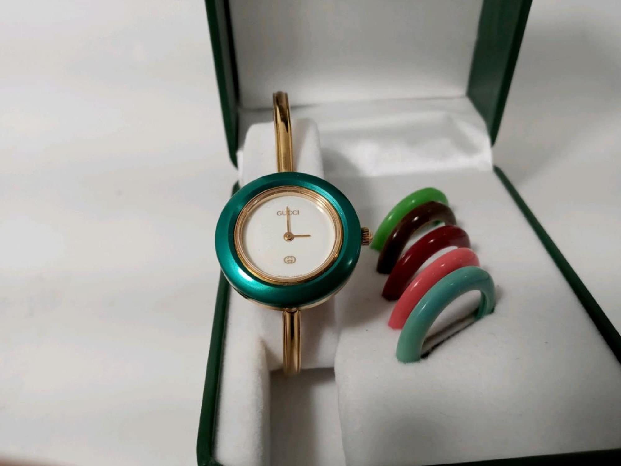 Retro Vintage Gucci Multi Bezel Swiss 