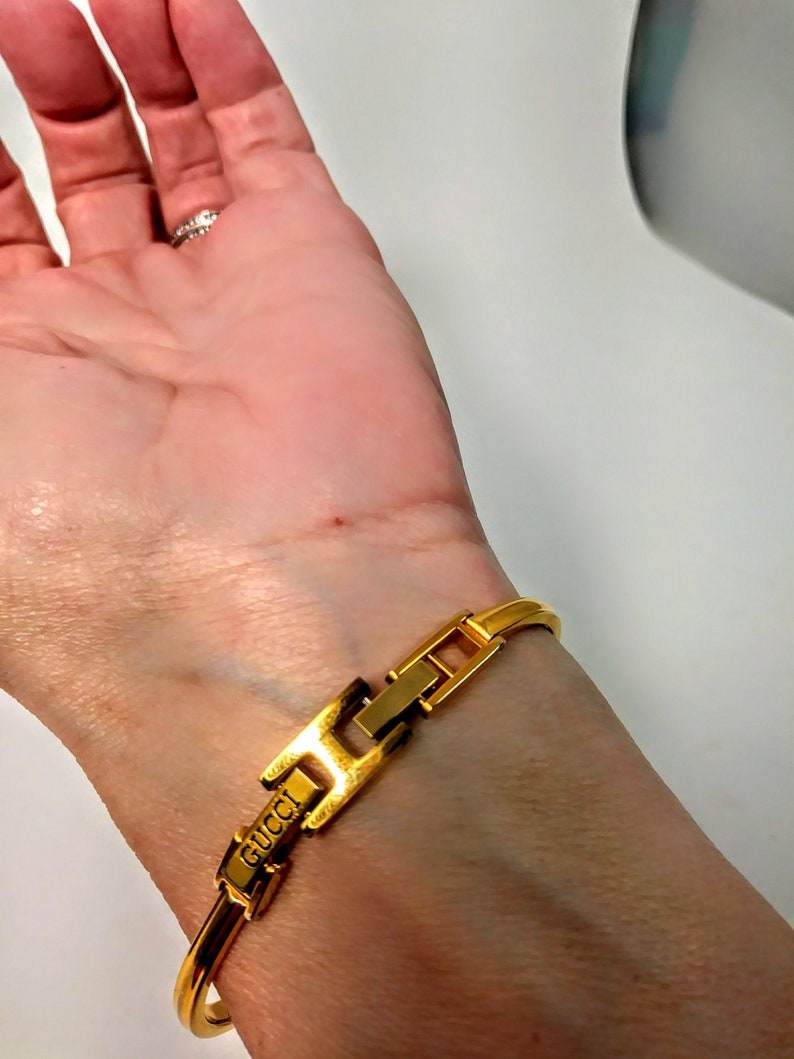 Gucci solid bracelet extender Etsy