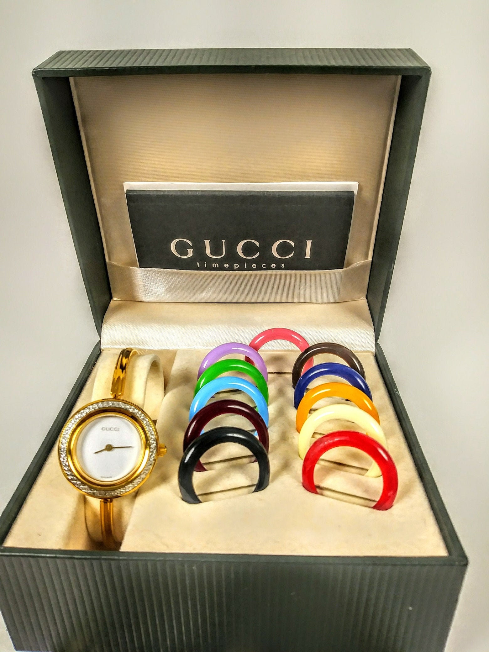 Vintage interchangeable gucci watch Etsy Italia
