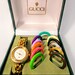 Retro Vintage Gucci multi bezel interchangeable bezel Swiss made watch
