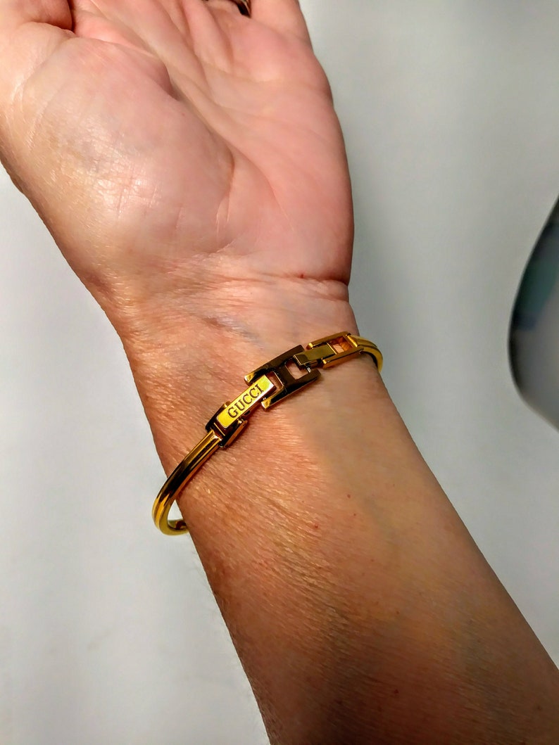 Gucci solid bracelet extender Etsy