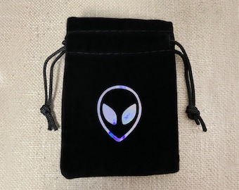 Crystal Bag, Crystal Pouch, Velvet Crystal Pouch, Drawstring Bag, Velvet Pouch, Metaphysical Gift, Crystal Lover Gift, Crystal Gift Bag