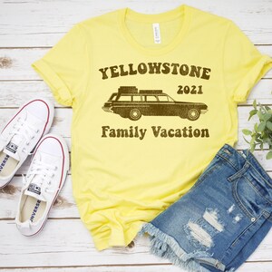Yellowstone Shirt, Yellowstone Family Vacation, 2021 Yellowstone, National Parks, Yellowstone Gift, Yellowstone T Shirt, Vintage Yellowstone