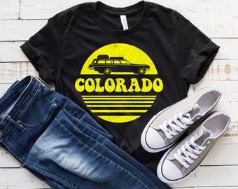 Colorado Shirt, Colorado T-Shirt, Colorado State, Colorado Clothing, Colorado Gift, Hiking Shirt, Colorado Home Tee, Retro Colorado Tshirt