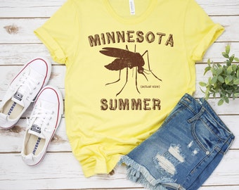 Minnesota Shirt, St Paul Shirt, Minnesota Mosquito, Minnesota Home, Minnesota Gift, Lake Life Shirt, Camping Shirt, Hiking Shirt, Lake Shirt