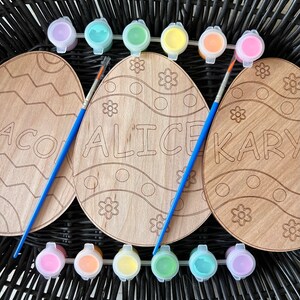 Egg Paint Kit | Easter Craft | Easter Basket | Easter Egg Craft