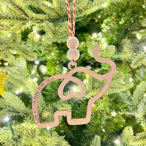 Loyalty & Sisterhood Elephant Ornament