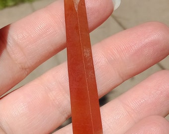 Mongolian Red Spear Quartz Crystal (Red Phantoms) RARE!