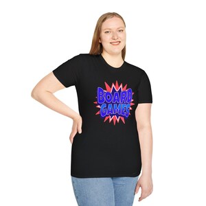 Camiseta de jogos de tabuleiro, jogador de jogos, jogador de tabuleiro, acessórios de jogos, papelão, BGG, GenCon, RPG, Eurogamer, mesa, camiseta geek, camiseta nerd