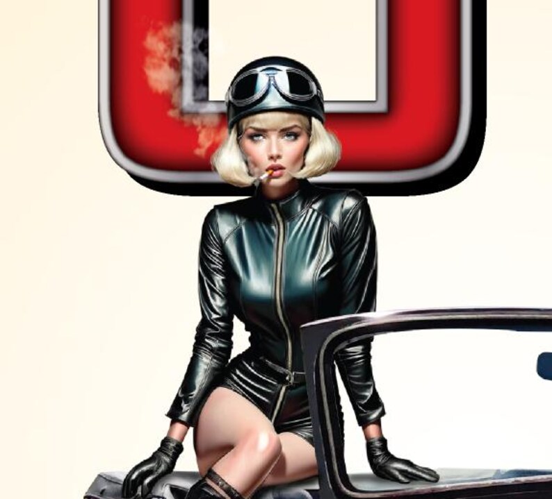 Triumph TR6 Garage Banner 2ft x 4ft image 2