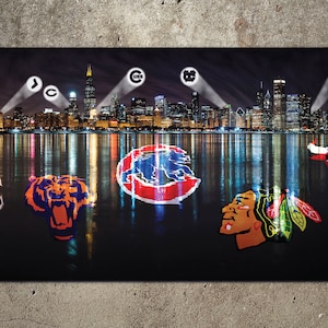 Chicago Sports Teams Banner