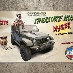 Jeep EV3 Treasure Hunter Garage Banner