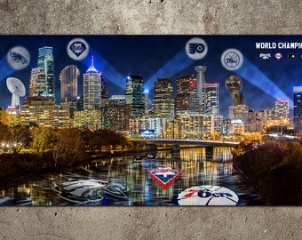 Philadelphia Sports Teams Banner