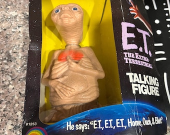 オリジナルボックス入りヴィンテージトーキングETフィギュアおもちゃ