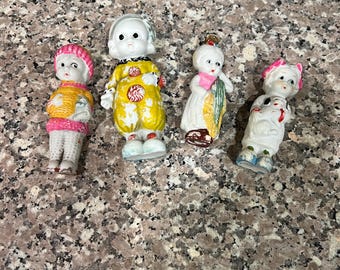 Vintage Japan bisque dolls sold individually #1,4 still available