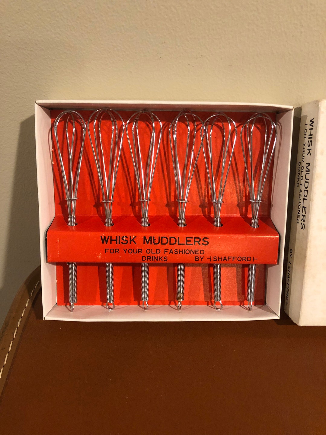 Whisk Muddlers in Box Set of 6 Etsy