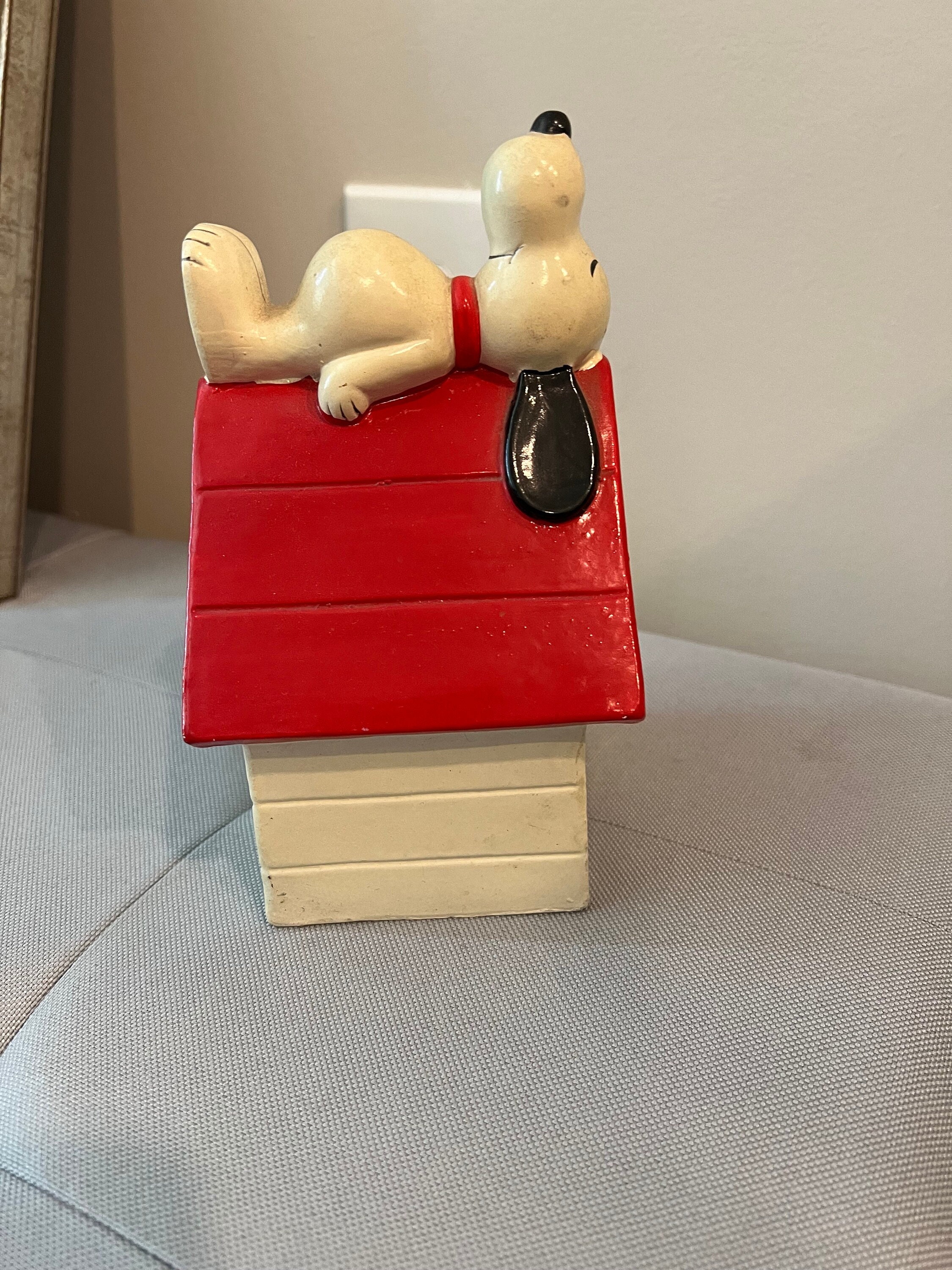Vintage Snoopy Bank - Etsy