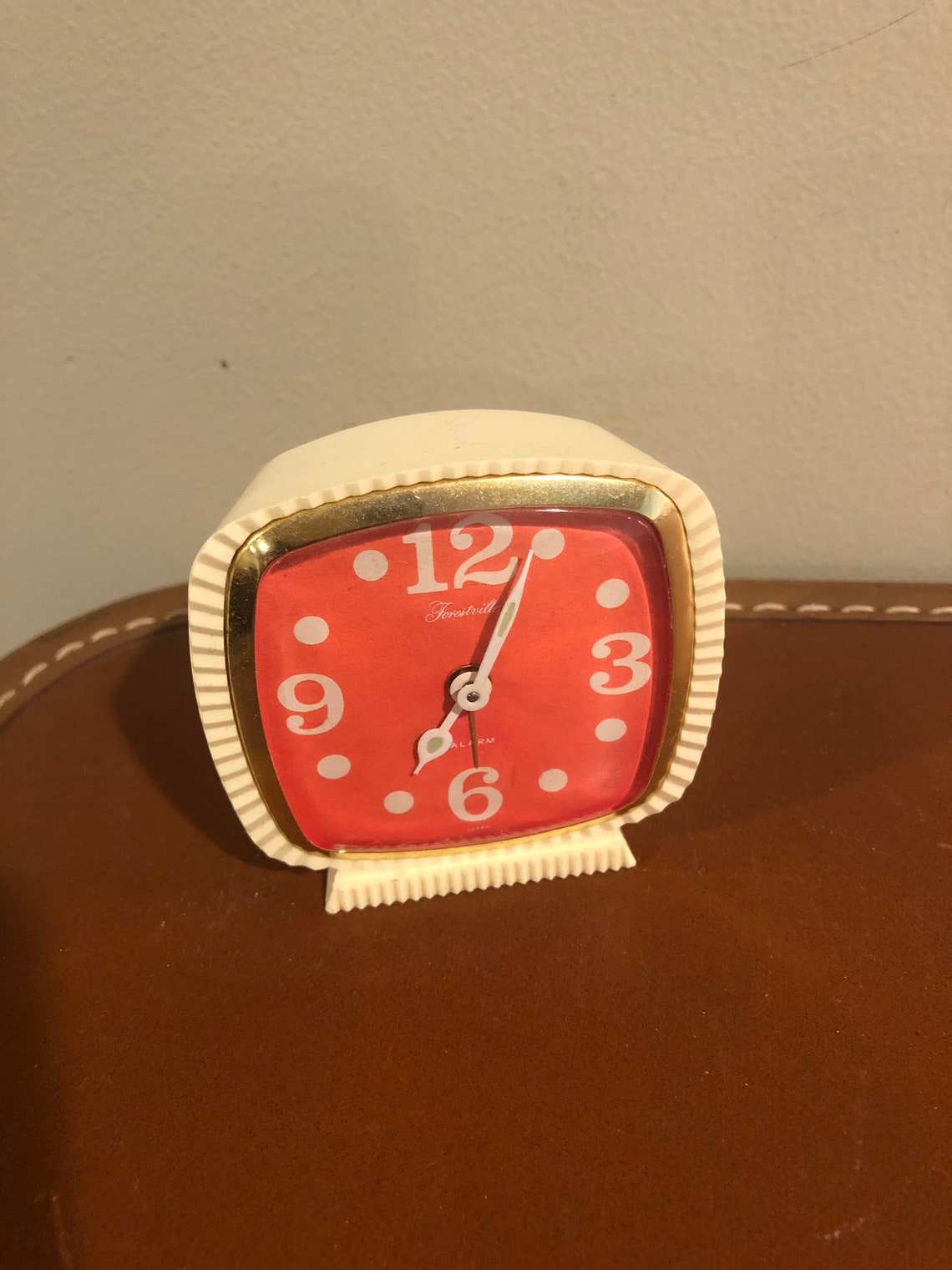 Vintage Forestville alarm clock Etsy
