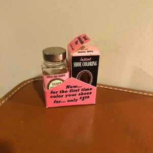 Limpiador vintage Lady Esquire y colorante de zapatos