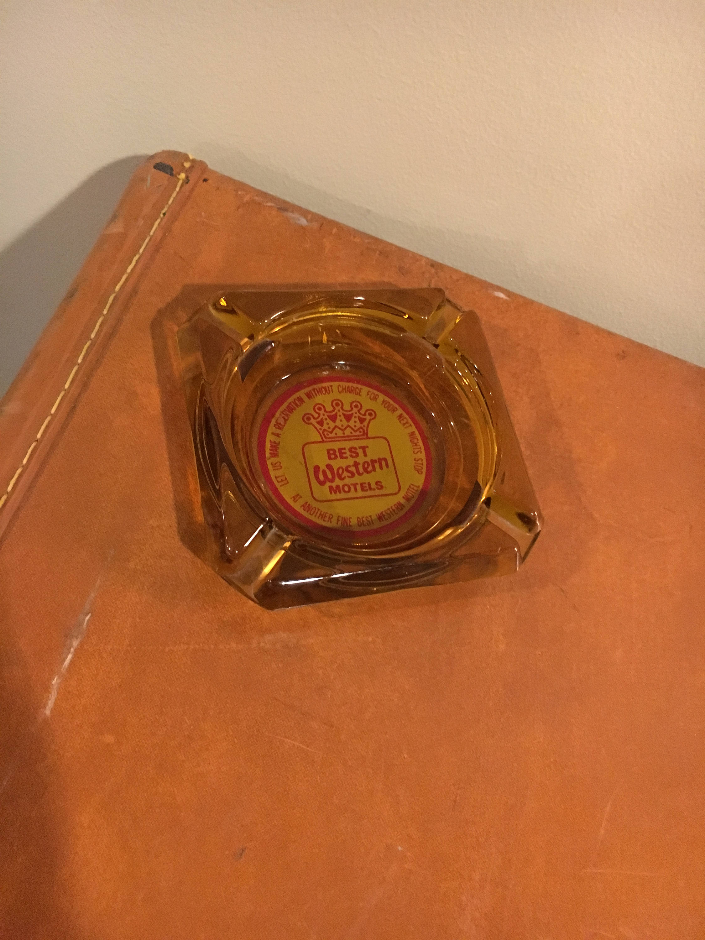 USA ヴィンテージ 灰皿 ベストウエスタン モーテル アメリカ 小物入れ USA ヴィンテージ 灰皿 ベストウエスタン モーテル アメリカ 小物入れ