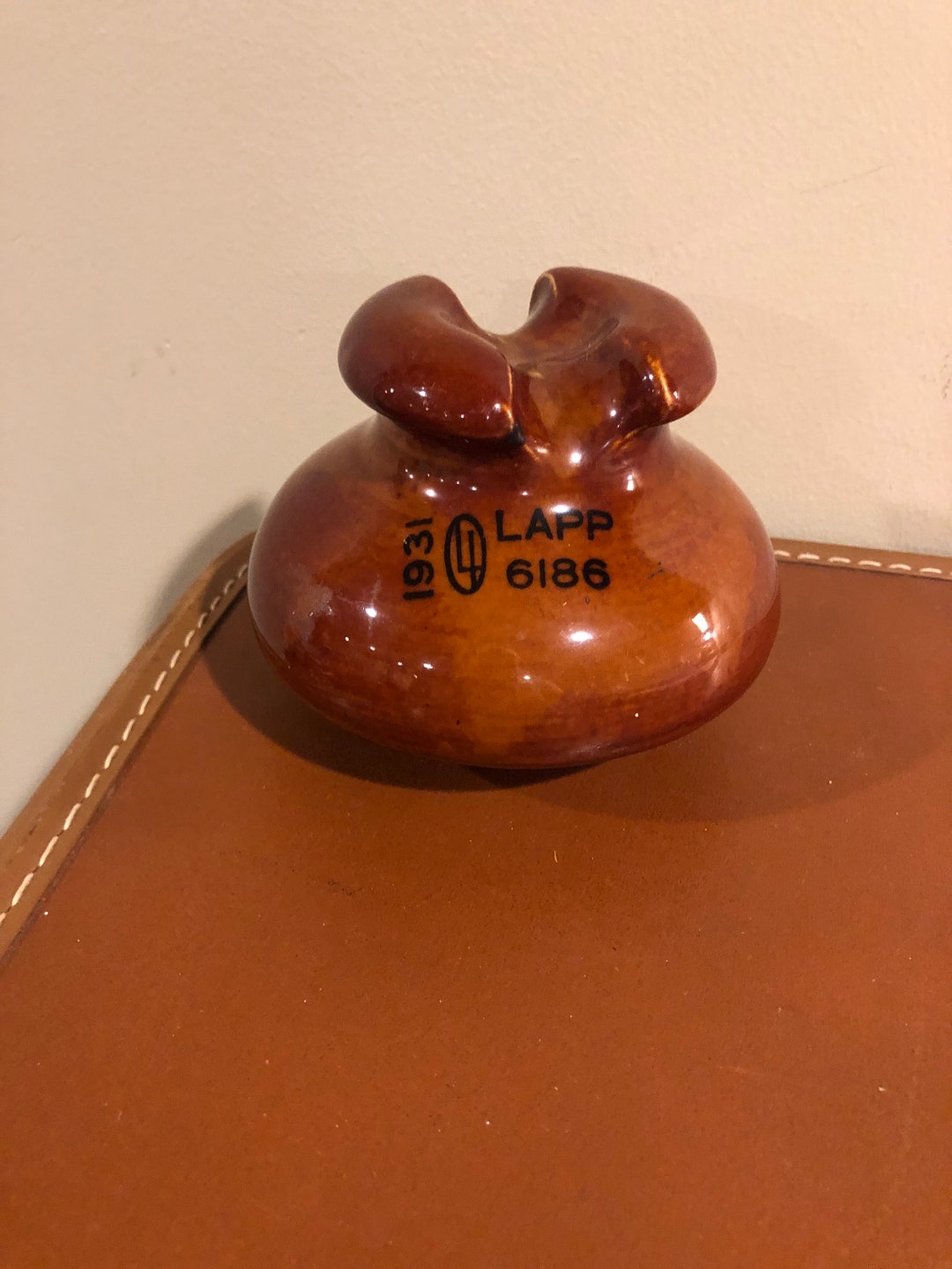 Vintage LAPP 1931 Insulator Etsy