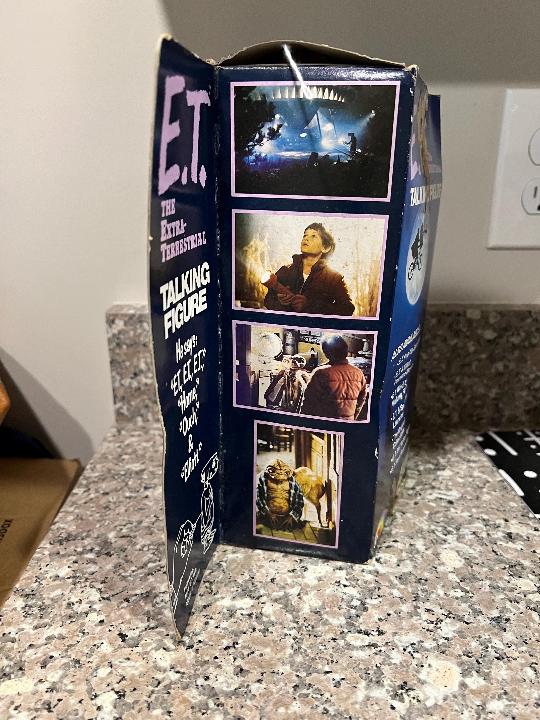 オリジナルボックス入りヴィンテージトーキングETフィギュアおもちゃ