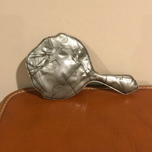 Vintage lucite hand mirror