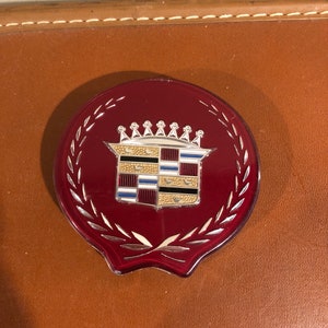 Vintage Cadillac car emblem