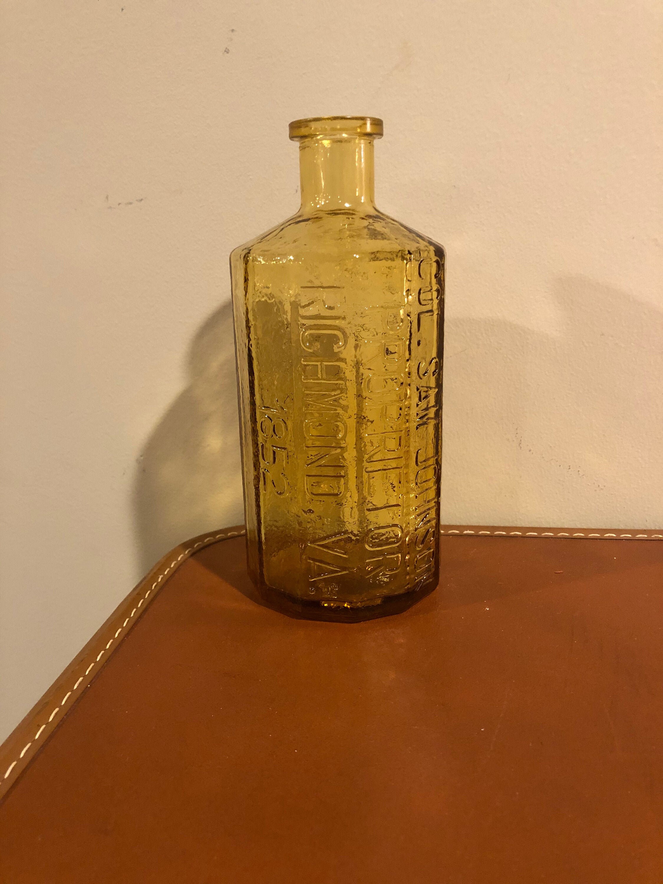 Vintage A. Lancaster bitters bottle Etsy
