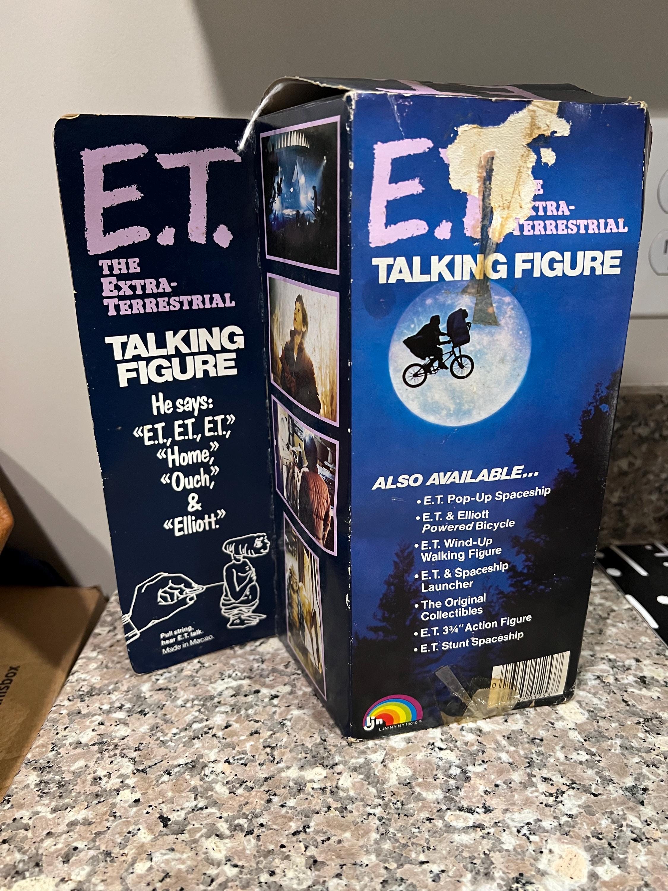 オリジナルボックス入りヴィンテージトーキングETフィギュアおもちゃ