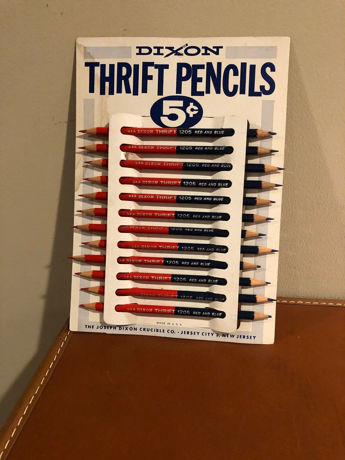 Vintage Dixon Thrift 5 cent pencils Etsy