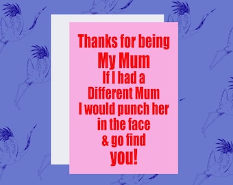 Laugh Out Loud with Funny Mother's Day Cards | Freaky Prints: Share Joy & Humor!