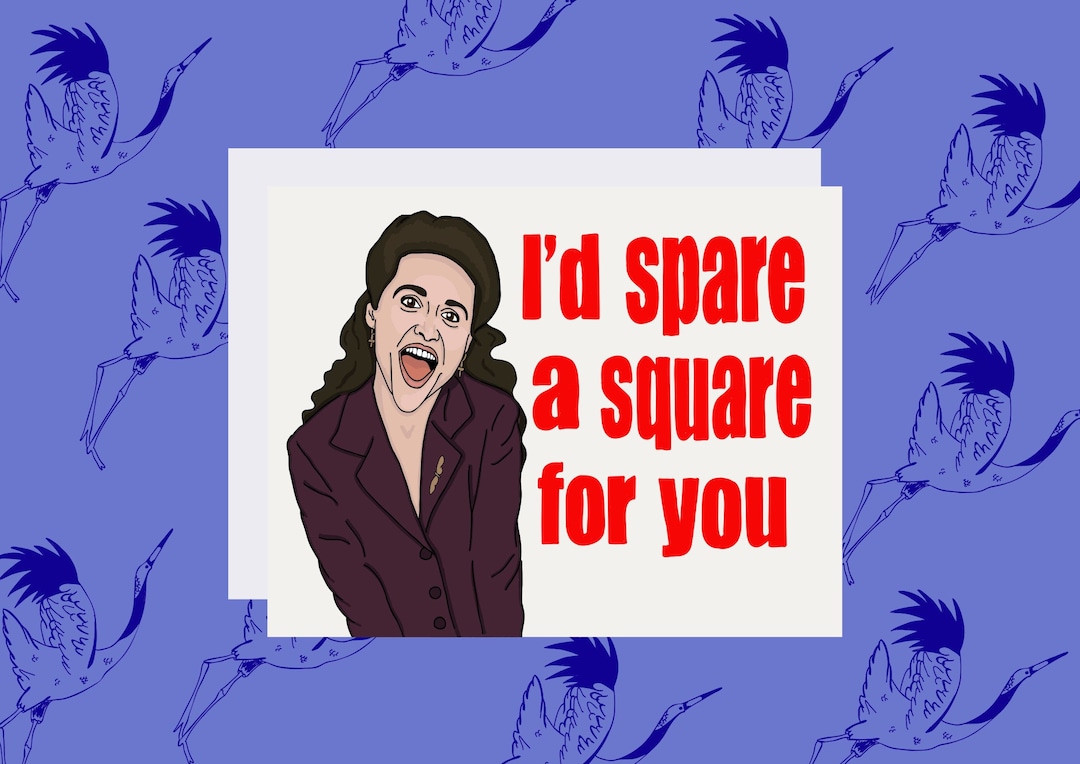 Elaine Benes Christmas Card 