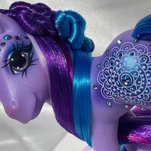 My Little Pony Custom OOAK G3 Henna Pony * RAJVI * Swarovski
