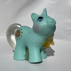 My Little Pony Custom G1 Newborn **** SUNBEAM **** OOAK, Remix, Retro, Unicorn, Wiggles, MLP, Handmade, One of a kind