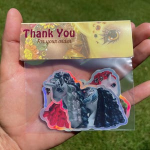 My Little Pony Sticker Pack of 3 Merry Go Round Custom Holographic Stickers
