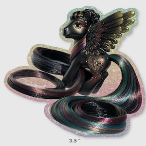 My Little Pony Gen3 und Gen 4 Holographic und Pixie Dust Sticker