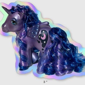 My Little Pony Gen 1 Holographic and Pixie Dust Stickers