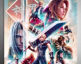Final Fantasy VII Remake - Limited Edition Fine Art Print