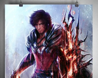 希少　ファイナルファンタジー Ⅺ　FINAL FANTASY　ポスター　① FF11』20周年記念で⾃分の使⽤キャラクターを刻めるグッズなどが