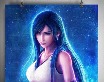 Tifa Final Fantasy VII Remake - Limited Edition Fine Art Print