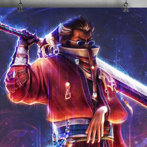 Jecht Final Fantasy X Limited Edition Fine Art Print FFX - Etsy