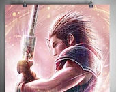Zack Final Fantasy VII Remake - Limited Edition Fine Art Print
