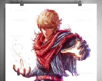 ファイナルファンタジー XVI ジョシュア - 限定版ファインアート
